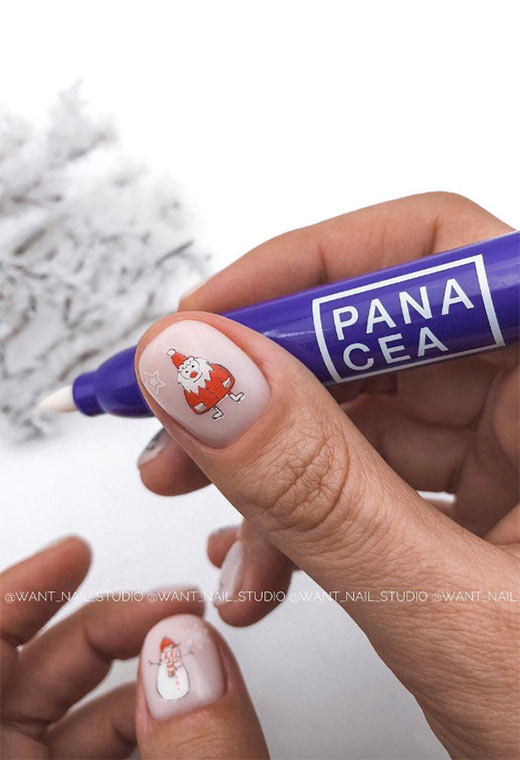 Zimska umjetnost noktiju