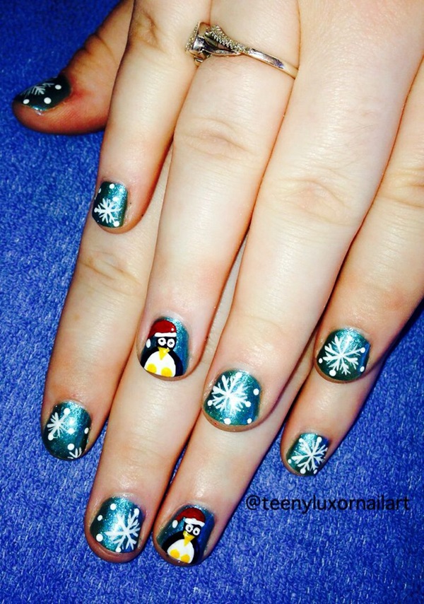 Zimska umjetnost noktiju