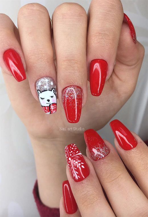 Zimska umjetnost noktiju