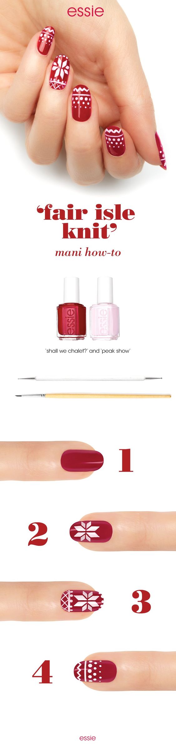 Zimska umjetnost noktiju