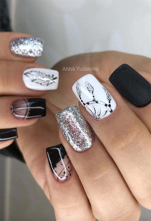 Zimska umjetnost noktiju