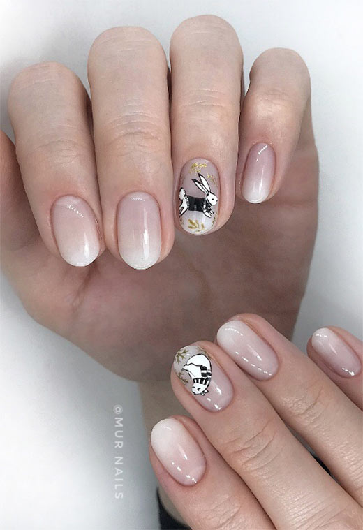 Zimska umjetnost noktiju