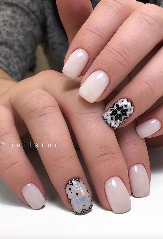 Zimska umjetnost noktiju