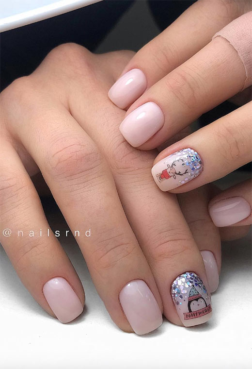 Zimska umjetnost noktiju