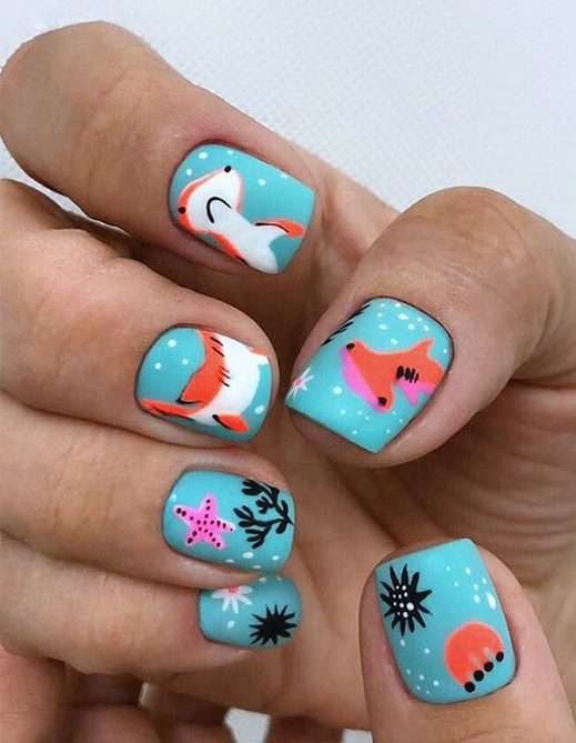 Zimska umjetnost noktiju