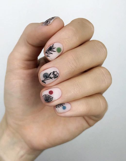 Zimska umjetnost noktiju