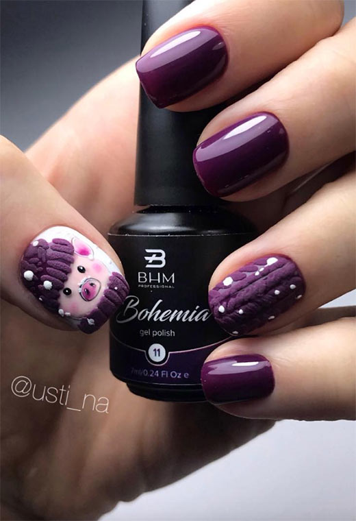 Zimska umjetnost noktiju