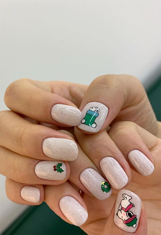 Zimska umjetnost noktiju