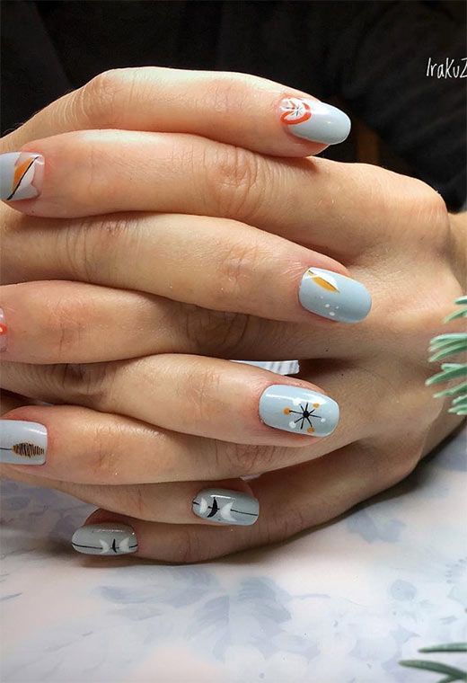 Zimska umjetnost noktiju