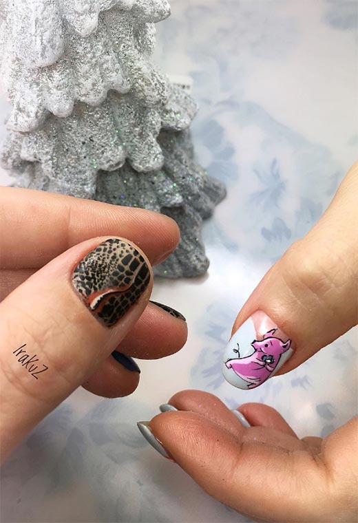 Zimska umjetnost noktiju