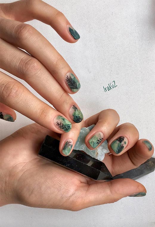 Zimska umjetnost noktiju