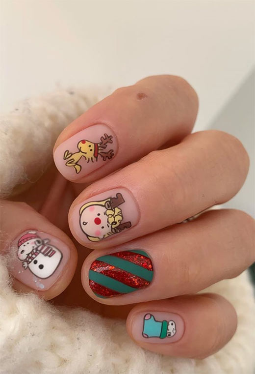 Zimska umjetnost noktiju