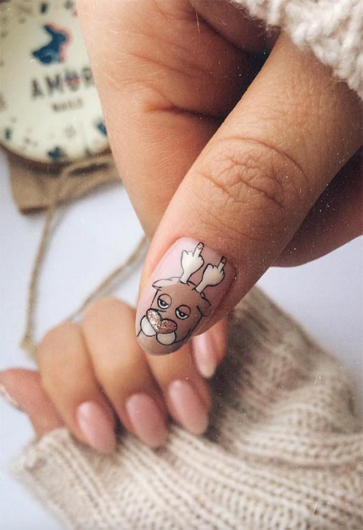 Zimska umjetnost noktiju