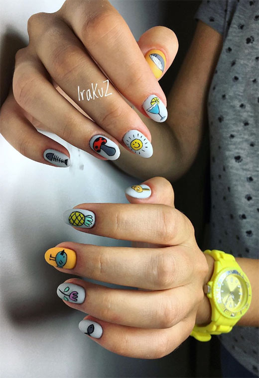 Zimska umjetnost noktiju