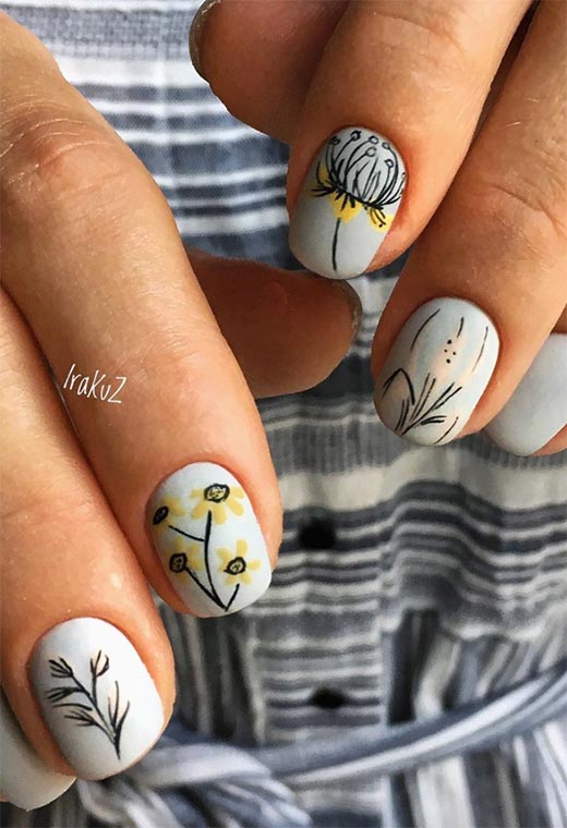 Zimska umjetnost noktiju