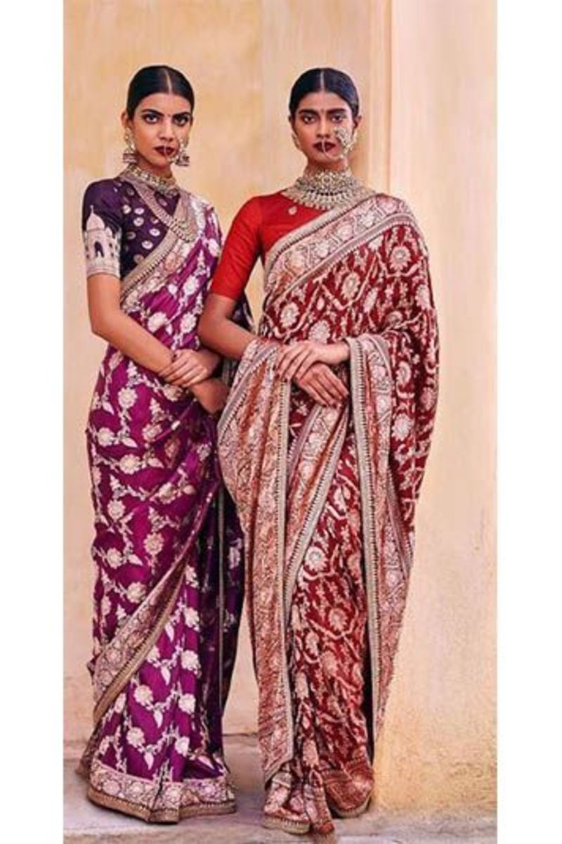 sabyasachi benarasi saree