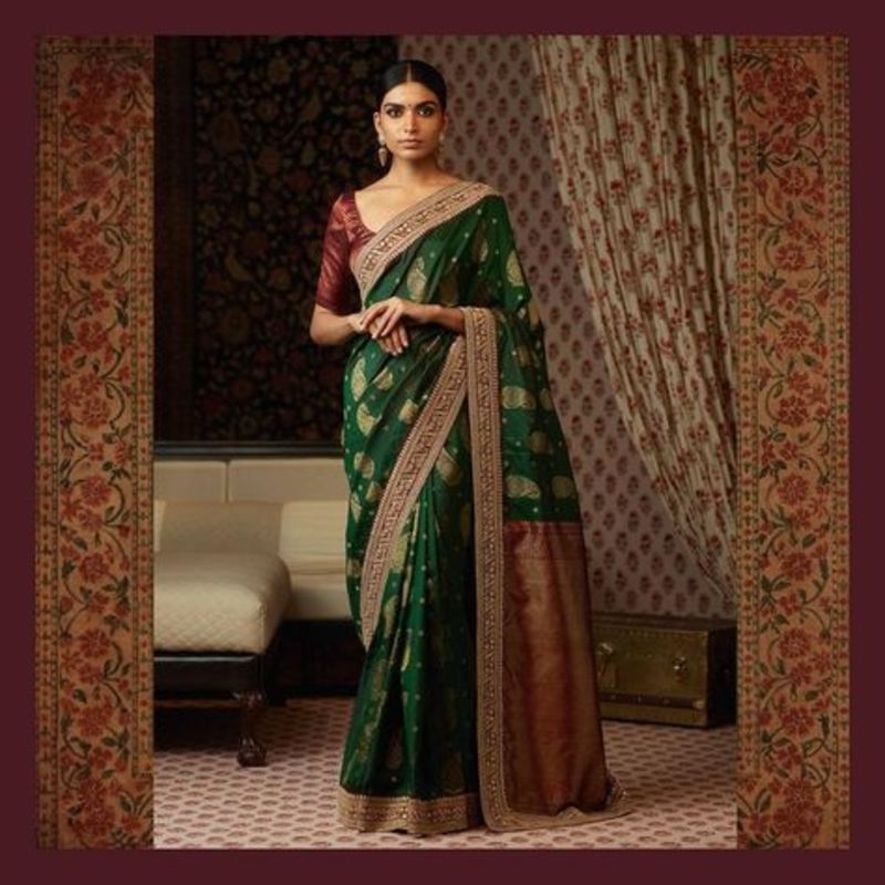 sabyasachi benarasi sari