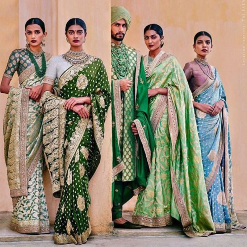sabyasachi benarasi saree