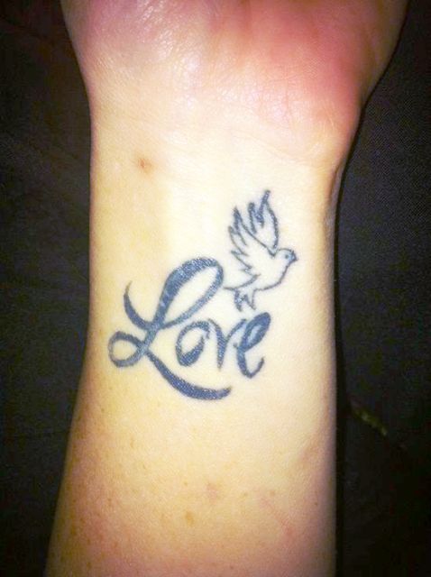 Dove Love Tattoo