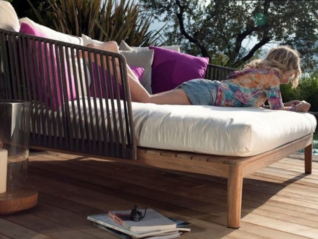 idei de dispoziție tribu pentru modele de canapele de grădină