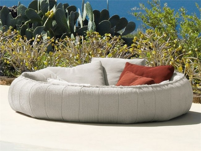 paola lenti ușurează ideile pentru canapele de grădină de designer