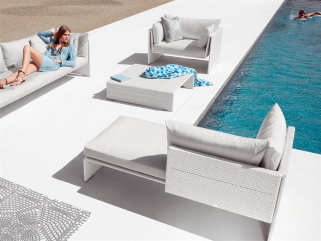 idei dedon slim line pentru canapele de gradina de designer