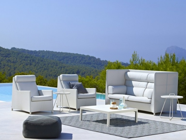 linii de trestie de diamante idei pentru canapele de gradina de designer