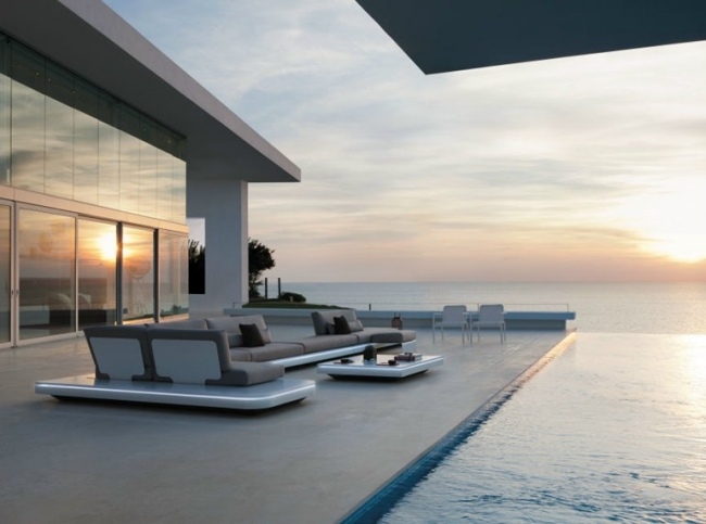 elemente de lounge idei pentru canapele de gradina de designer