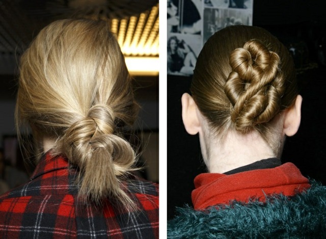 Idei de coafuri împletite împletituri din cap Maison Martin Idei împletite din cap Maison Martin Margiela Naeem Khan