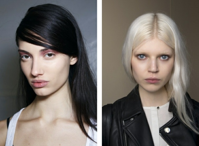 păr drept păr despărțit BCBG Max Azria Separarea părului BCBG Max Azria Tory Burch