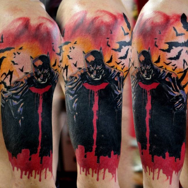 tatuaggi batman