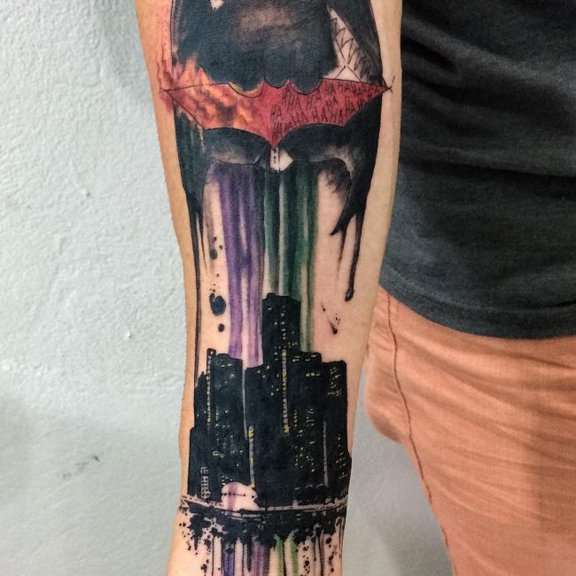 tatuaggi batman