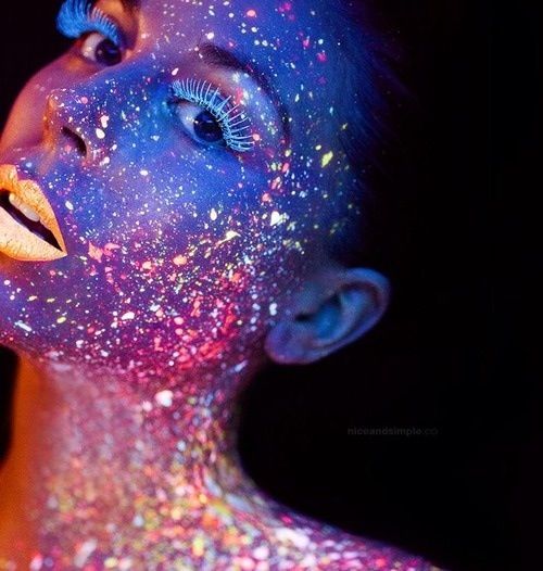 kosminiai kūno dažai