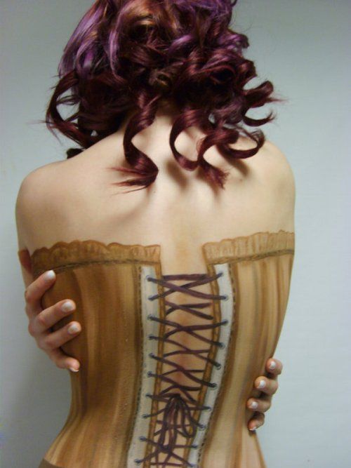body_art, korsetas