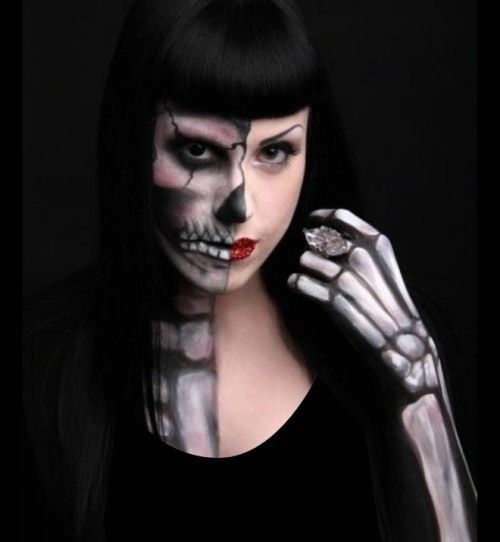 kūno tapyba Helovinui