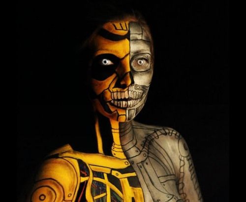 nuostabūs kūno dažai