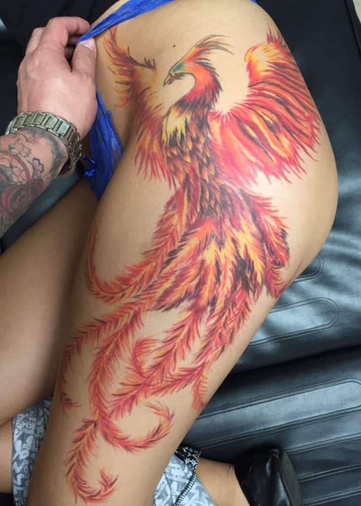Phoenix Red Hip tetovaže
