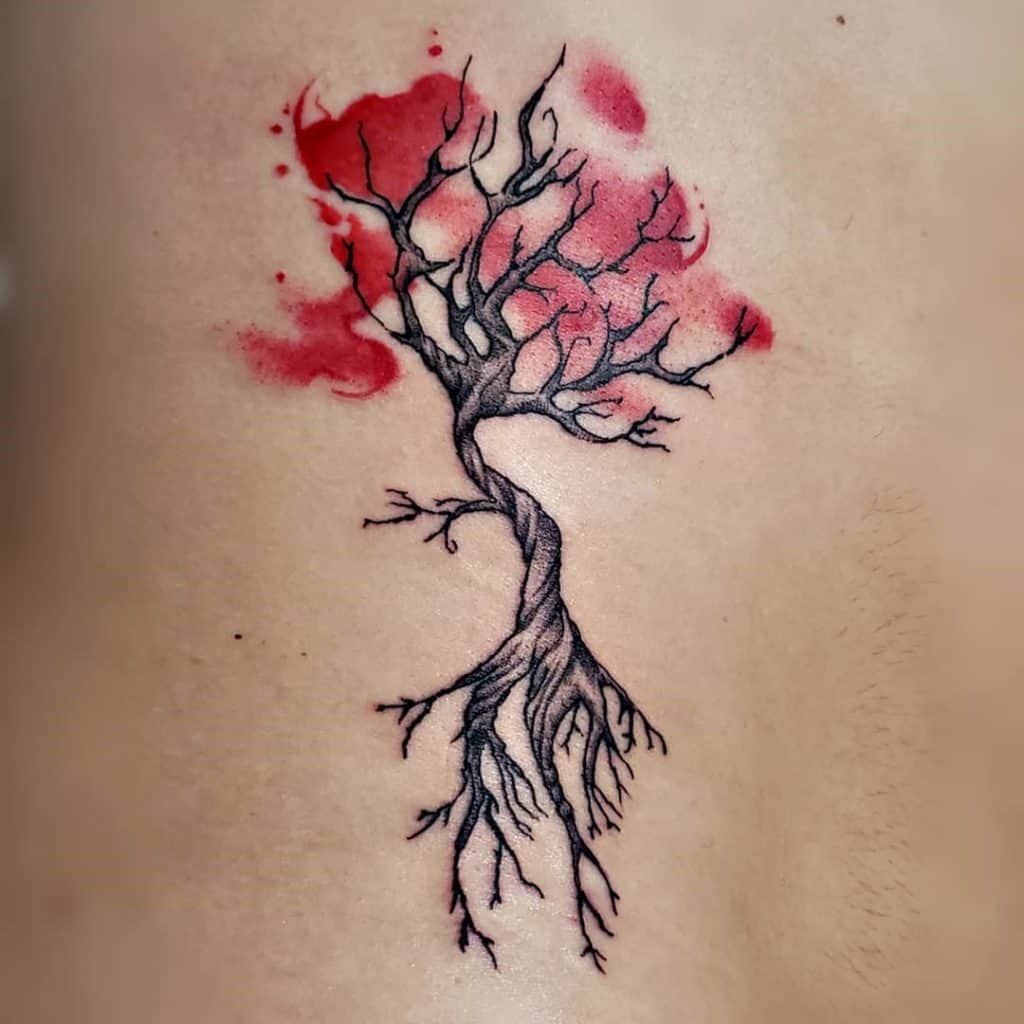 Arty Tattoo Tree of Life za ženske