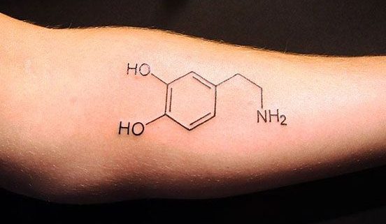 ドーパミンタトゥーのデザイン
