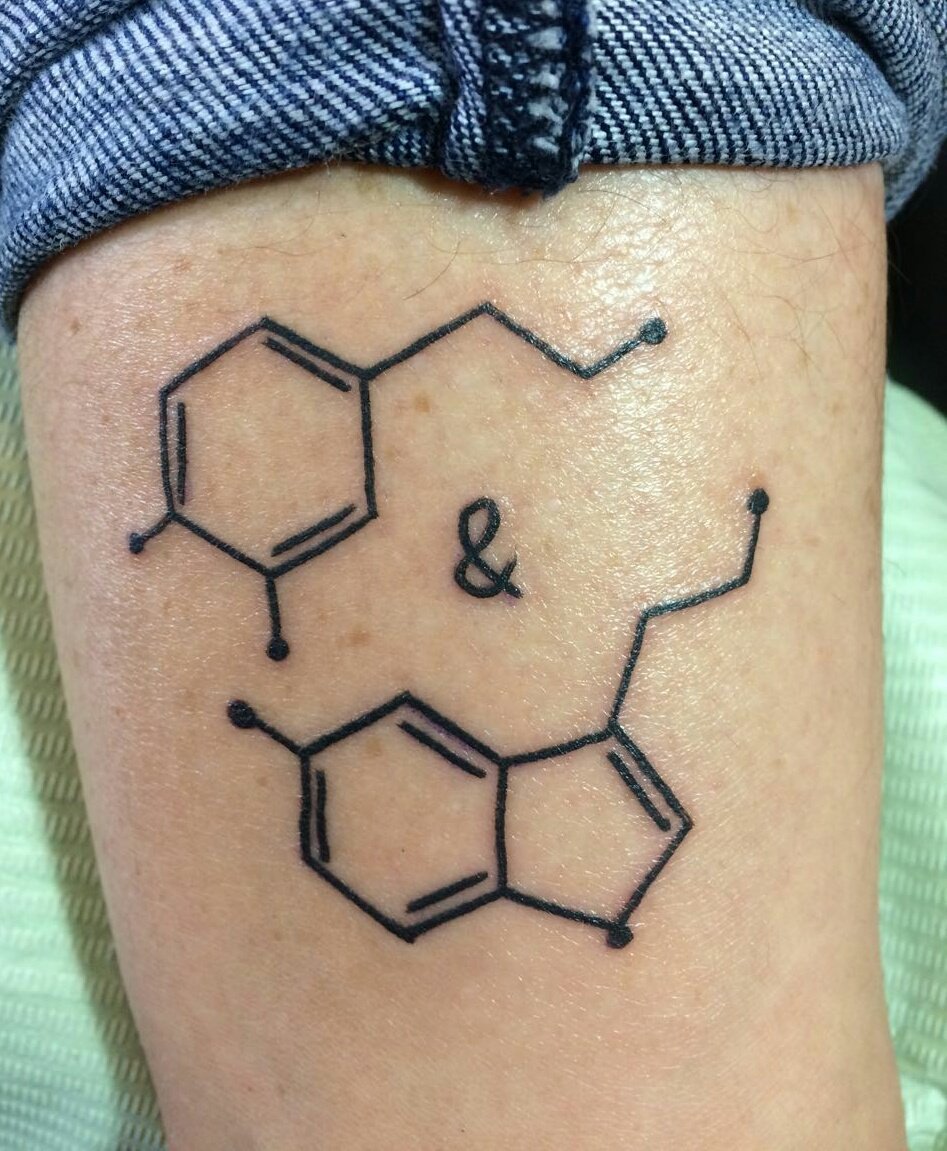 ドーパミンタトゥーのデザイン