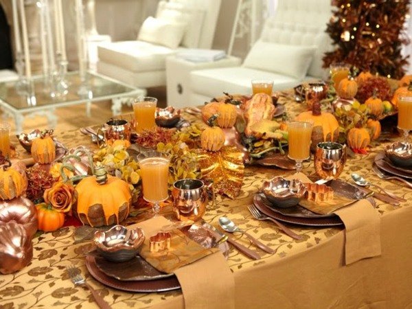 decoratiuni festive de masa idei de ziua de multumire Decoratiuni pentru masă Ziua Recunoștinței Idei Design