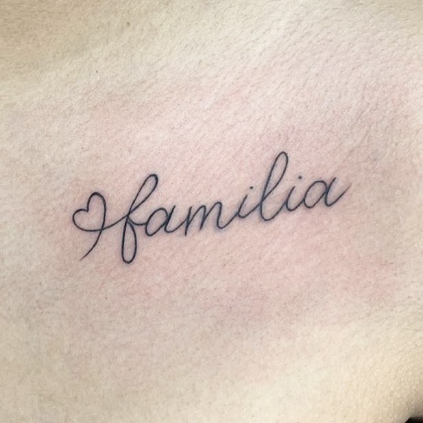 Tatuagens de citações de família 1