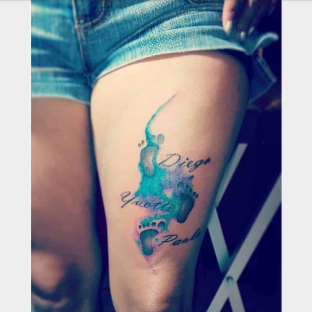 Baby Steps Family Tattoo 3