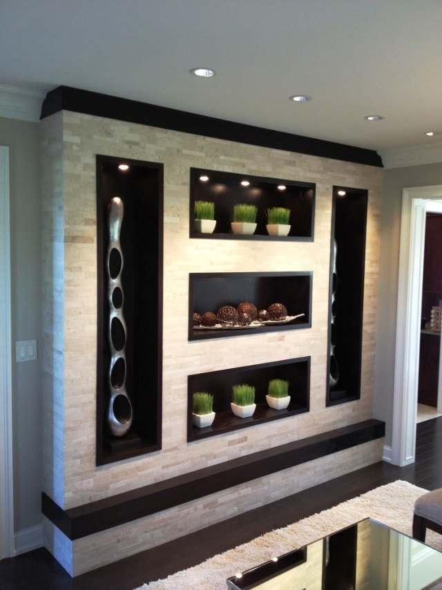 Plante de interior decor camera de zi unitate de perete idee mini ghivece rafturi Decor de plante interioare unitate de perete idee mini ghivece rafturi