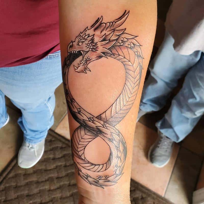 インフィニティウロボロスタトゥー1