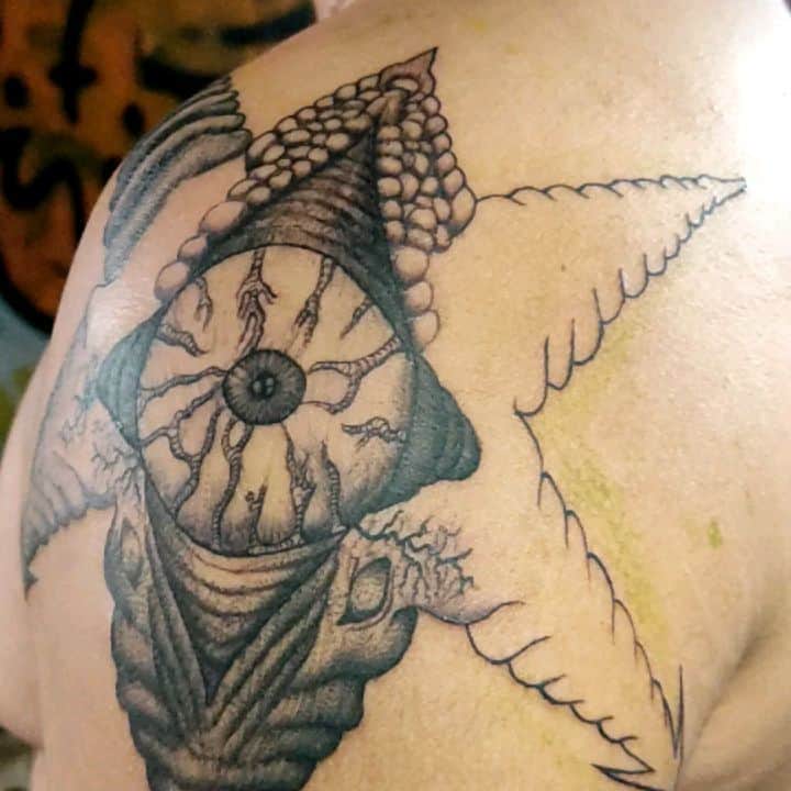 Tetovaže Badass Starfish 2