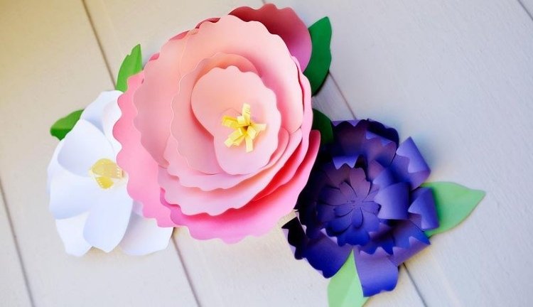 Faceți singur flori de hârtie pentru petrecerea în grădină idei-de-decor-fac-it-yourself-hârtie-flori-petrecere-gradina