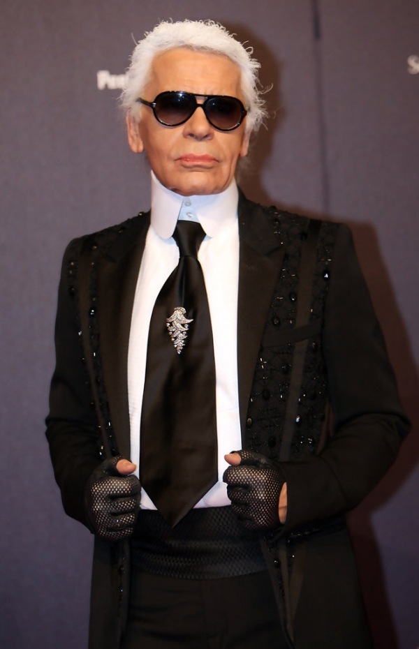 Karl Lagerfeld Faschion Designer la Halloween Costumes Accesorii Idei