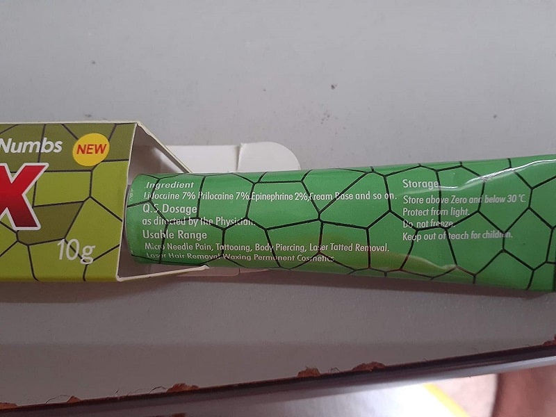 Crème anesthésiante TKTX