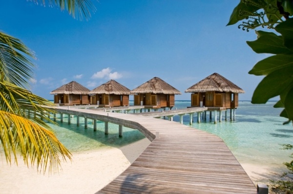 LUX Maldive stilt apă cristalină LUX Maldive stilt apă cristalină tropicală